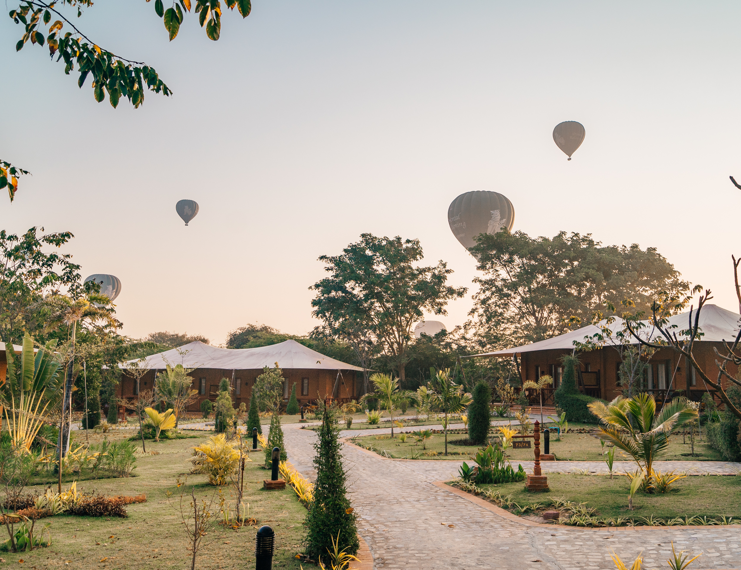The Bagan Lodge Hotel in the Mandalay region of Myanmar